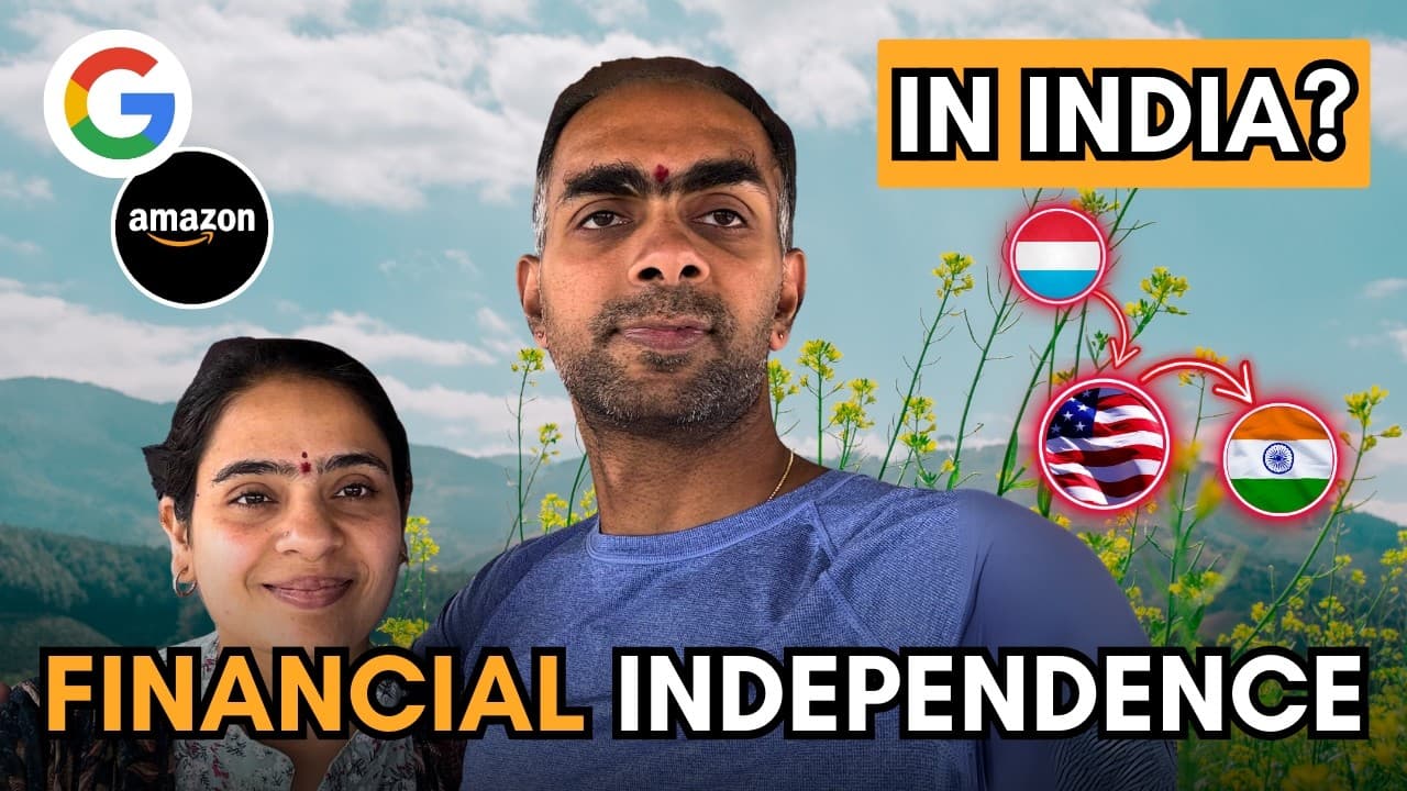 Naveen discussing a return to India after working in Europe and the US with his family