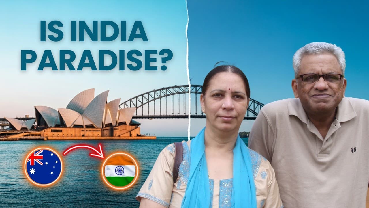 Retirement story about moving back to India after 23 years in Australia