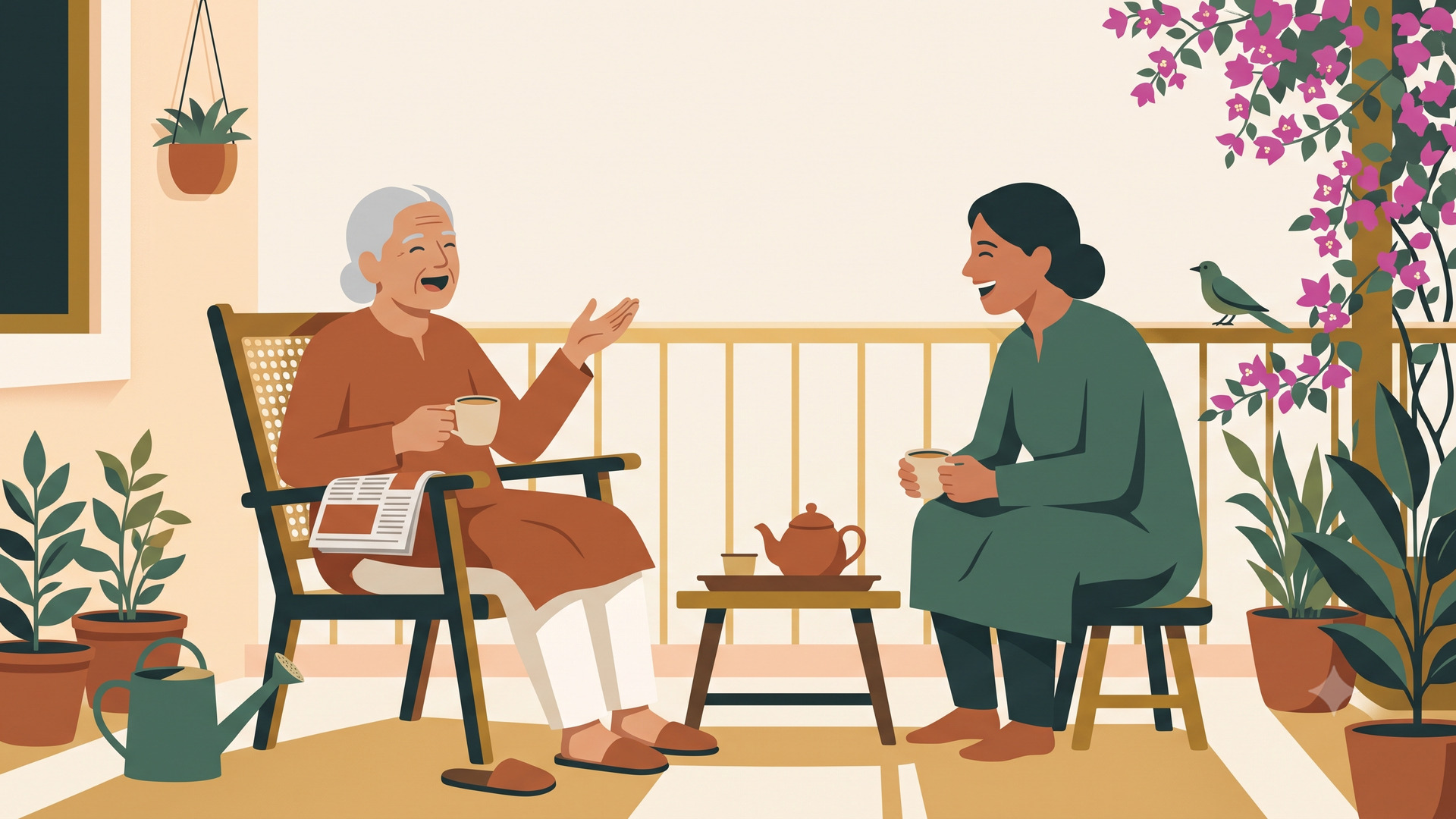 Home Elder Care in India for NRI Parents