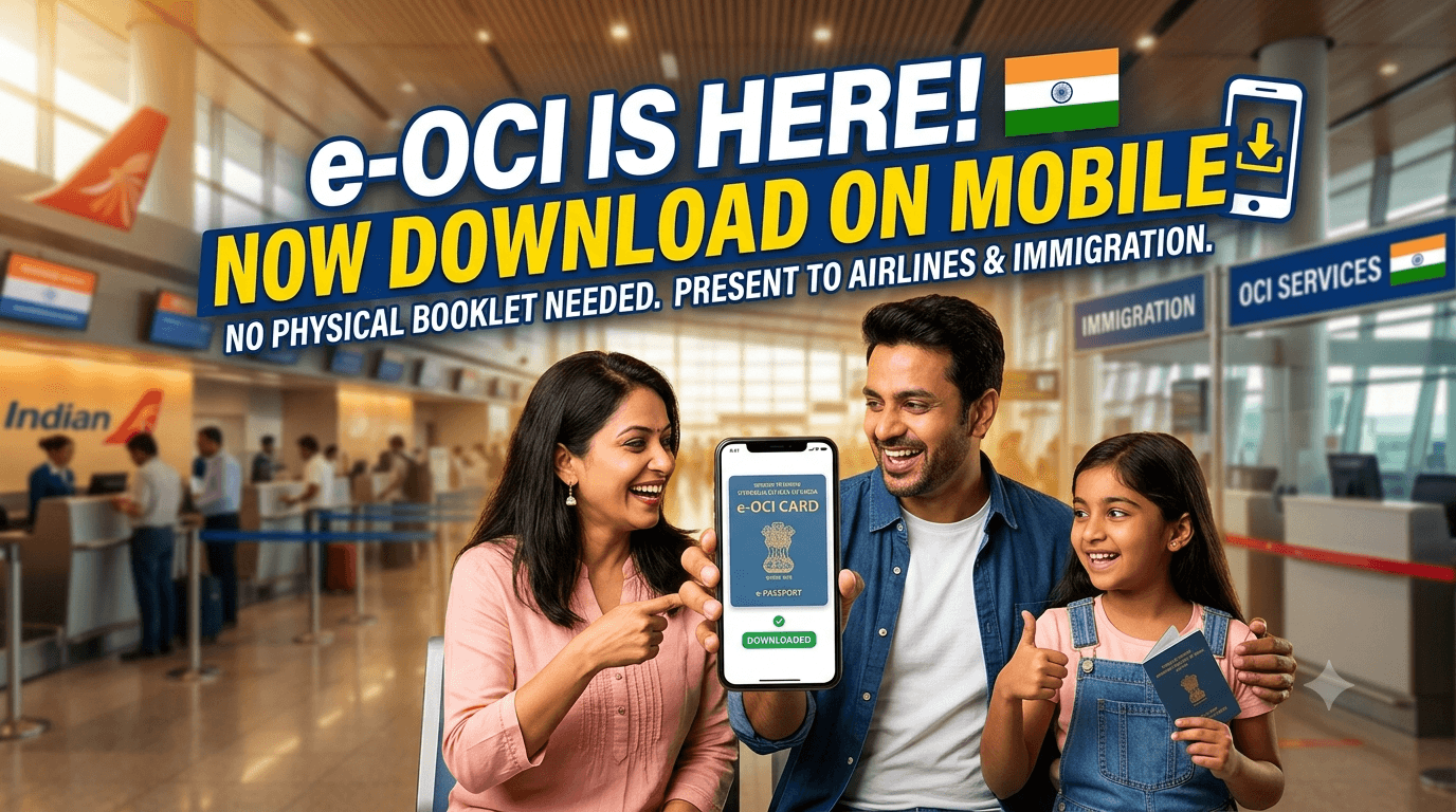 Download e-OCI Card Online 2026: Step-by-Step for OCI Holders