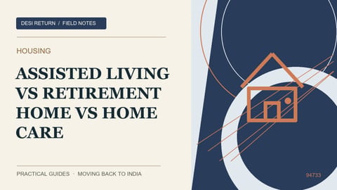 Assisted Living vs Retirement Home vs Home Care in India (2026)