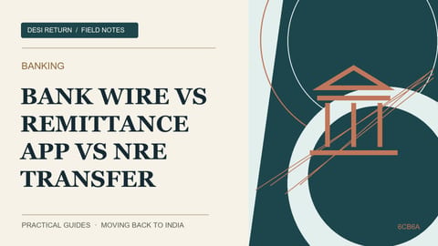 Bank Wire vs Remittance App vs NRE Transfer: The True Cost (2026)