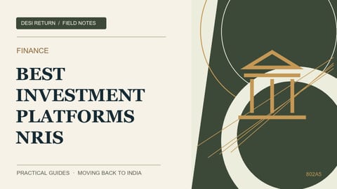 Best Investment Platforms for NRIs 2026: SBNRI vs Belong vs Zerodha vs ICICI