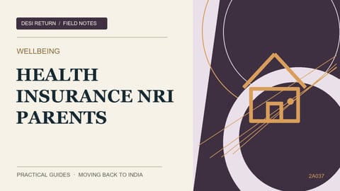 Best Health Insurance for NRI Parents in India (2026 Plan Comparison)