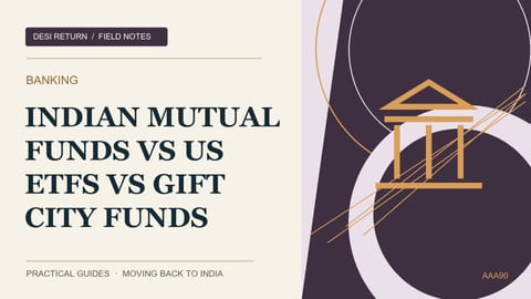 Indian Mutual Funds vs US ETFs vs GIFT City Funds for NRIs (2026)