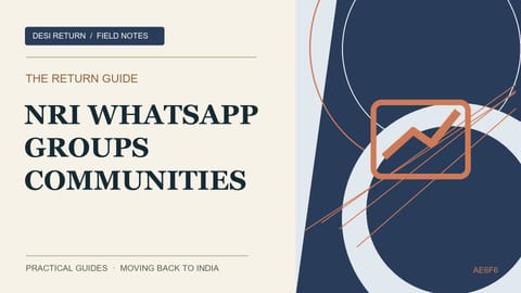 NRI WhatsApp Groups and Communities Compared: Where the Real Answers Are