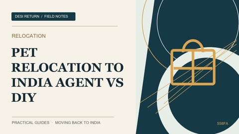 Pet Relocation to India 2026: Agent vs DIY Cost & Regulatory Comparison