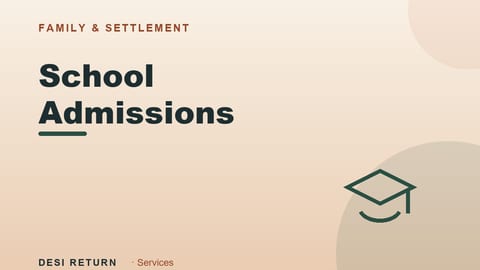 School Admission Timeline for Returning NRIs: TC, Cut-offs & Language (2026)