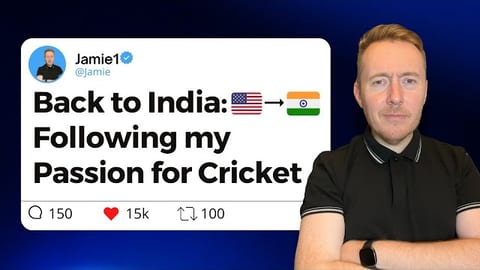 Jamie Alter Return to India: Cricket Journalism Career Story