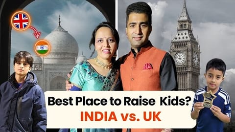 NRI Family's Decision to Leave UK for India After 18 Years: Kids, Sports & Career