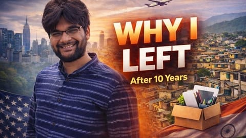 NRI Saved 40% Salary, Then Returned to Tier-3 India