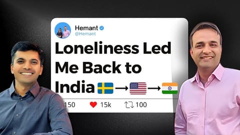 Why I Rejected US and Sweden: Decision to Return to India