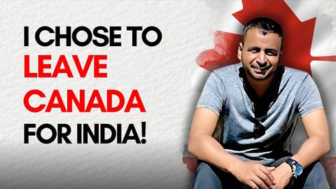 From Canada to India: Amit's Journey Back After Masters and Work Experience