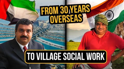 I Spent 30 Years Abroad and Now I'm Retiring in a Village - Shankar's Inspiring Journey