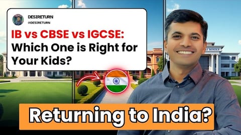 Best Schools in India for NRI Kids 2026: CBSE vs IB vs IGCSE Fees