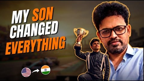 After 16 Years in the US, Bhanu Chose India for His Son's Racing Dream