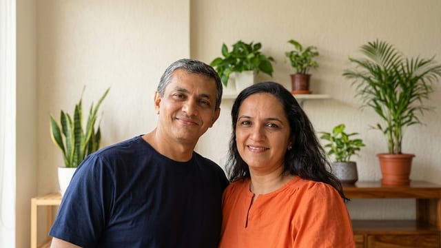 Samar and Aarya — returnee video