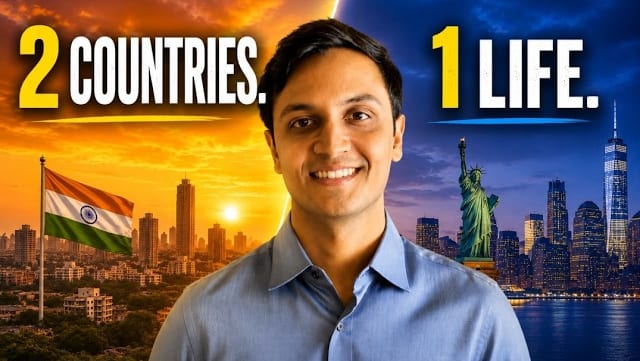 After 10 years in the US — salary cut, return to India, and building a dual life between India and America