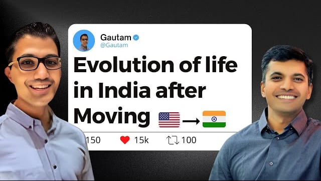 Ex-Googler Gotham sharing his journey of returning to India from Silicon Valley for spirituality and teaching in Himalayan village with population 29